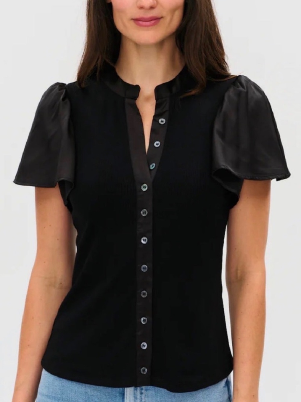 Six Fifty black Maren top Retail Price WAS $99